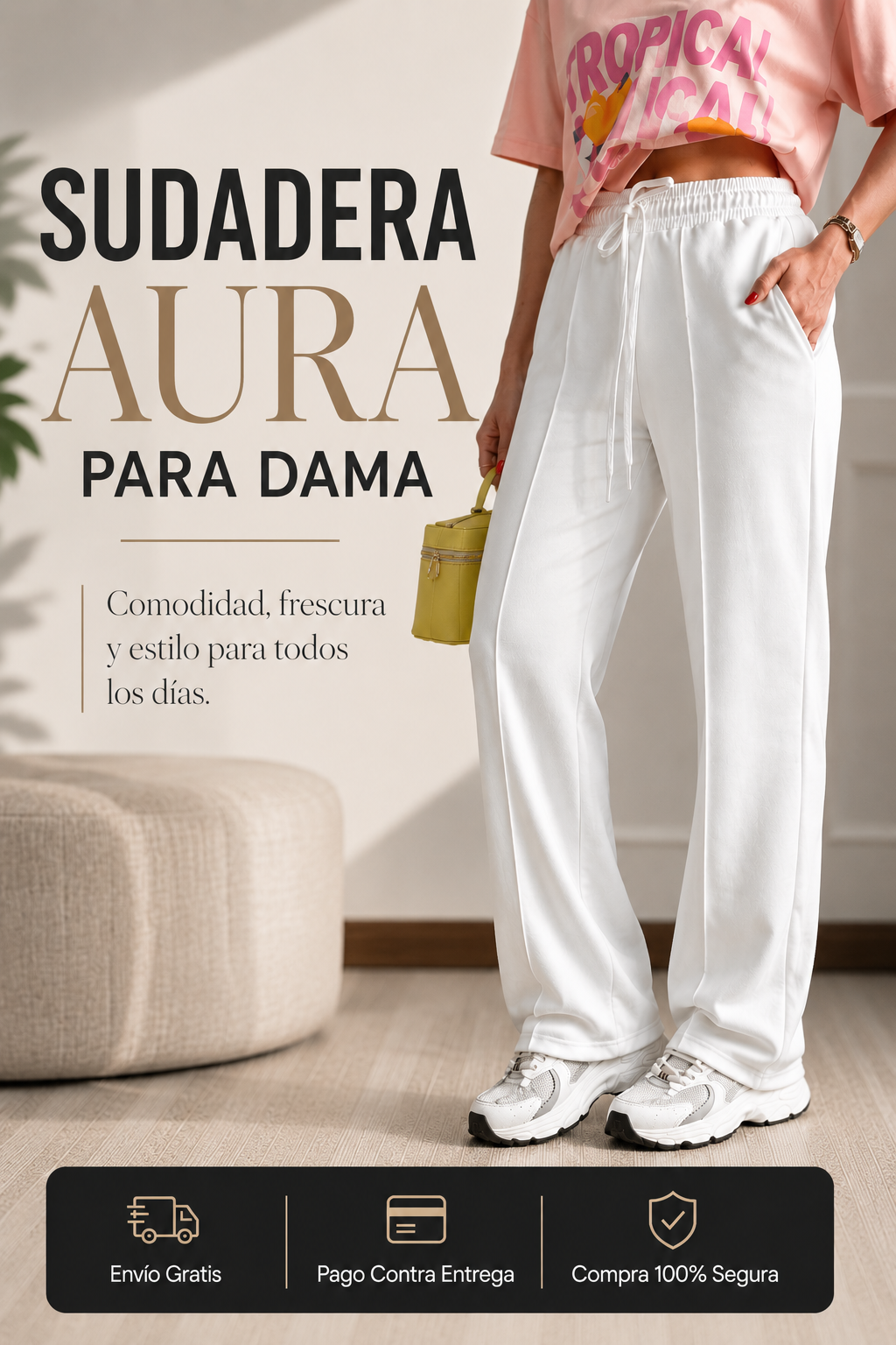 SUDADERA AURA COMODA Y FRESCA
